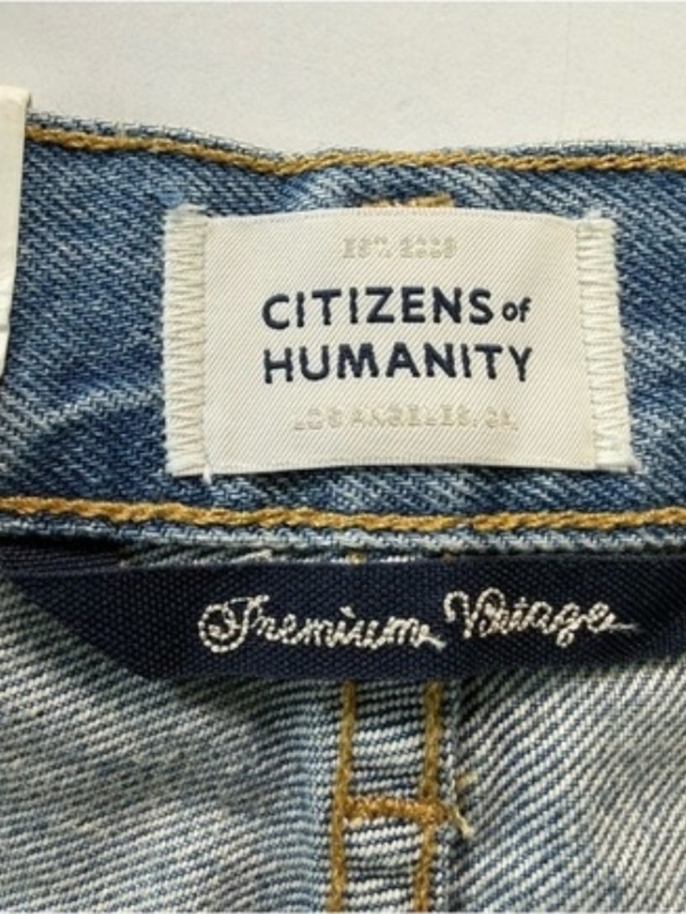 Citizens of Humanity Pony Boy Jeans cropped mid-rise jeans, $248 MSRP - Picture 7 of 8